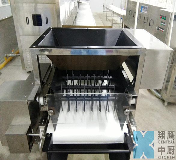 中韩合资青岛亿康源配餐 - 翔鹰中央厨房设备山东案例