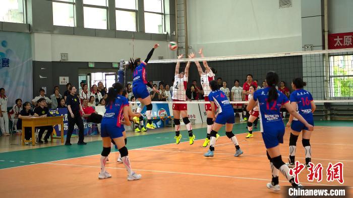 山西赛区青少年排球联赛落幕 太原十五中斩获双